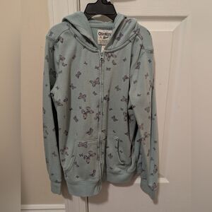 OshKosh B'gosh Kids Butterfly Hoodie - Blue
